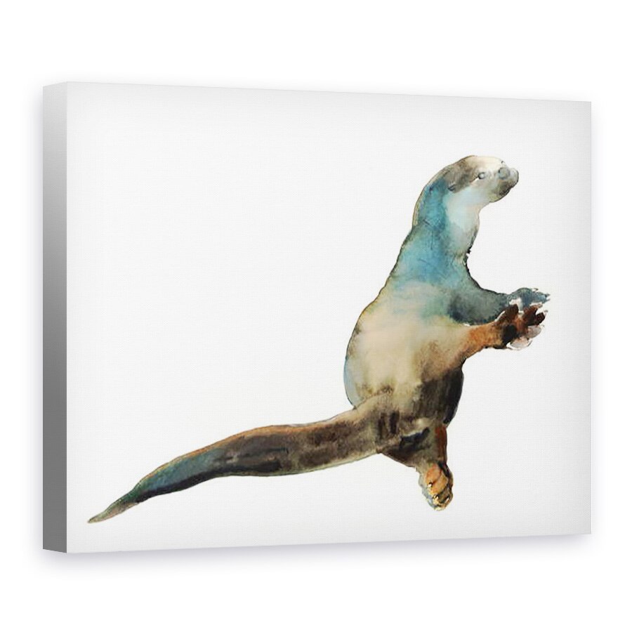 Tablou canvas - Mark Adlington - Cotman Otter, 2014, 75 x 100 cm