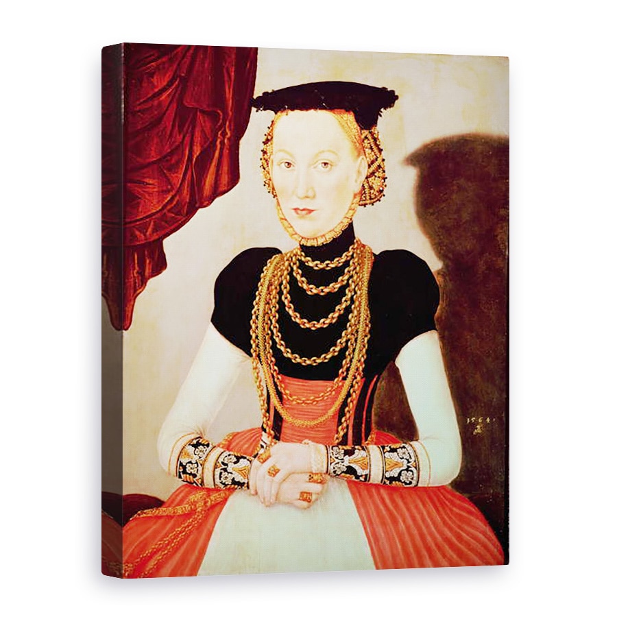 Tablou canvas - Lucas Cranach the Younger - Portretul unei femei, 75 x 100 cm