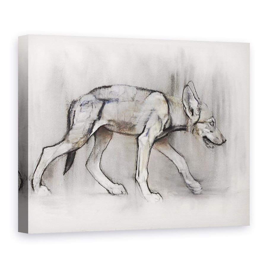 Tablou canvas - Mark Adlington - Pup Lean Lupul Arabian, 60 x 80 cm