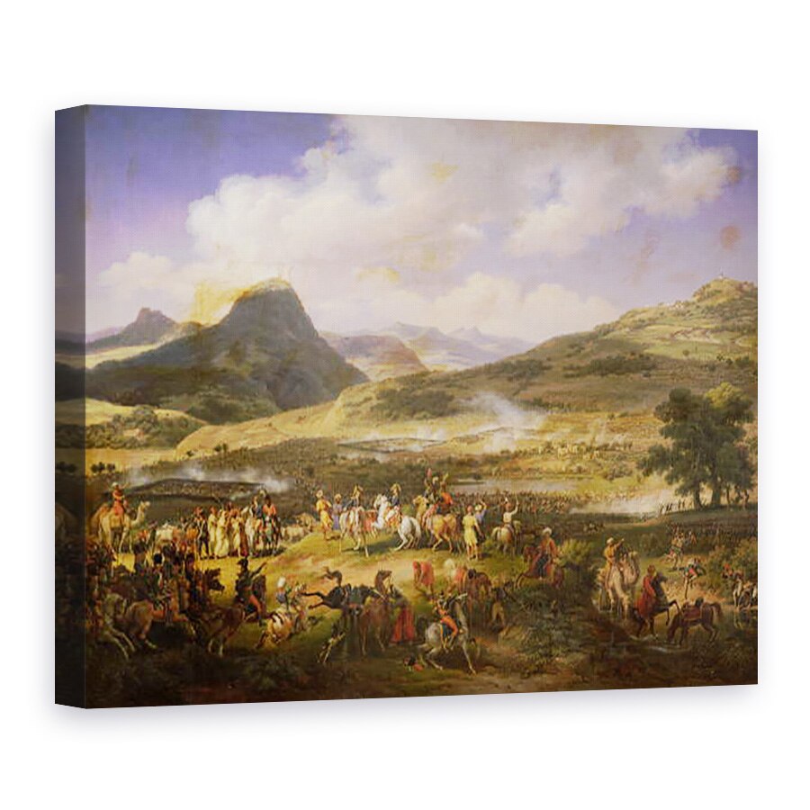 Tablou canvas - Louis Lejeune - Batalia de la Muntele Thabor, 16 aprilie 1799, 60 x 80 cm