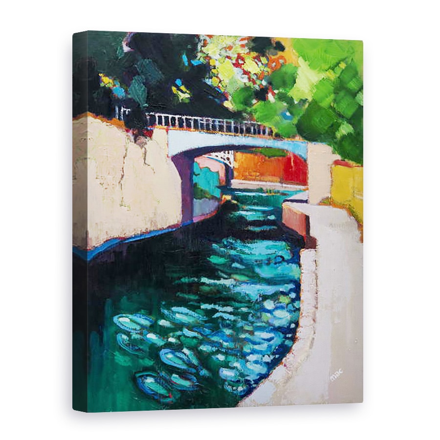 Tablou canvas - Marco Cazzulini - Canal, Sydney Gardens, 75 x 100 cm