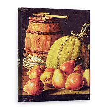 Tablou canvas - Luis Egidio Melendez - Natura moarta cu pere, 75 x 100 cm Tablou canvas - Luis Egidio Melendez - Natura moarta cu pere, 75 x 100 cm