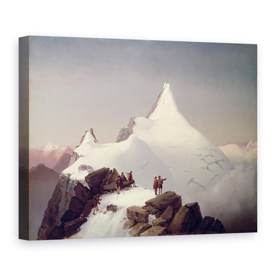 Tablou canvas - Marcus Pernhart - Vedere spre muntele Grossglockner, 75 x 100 cm