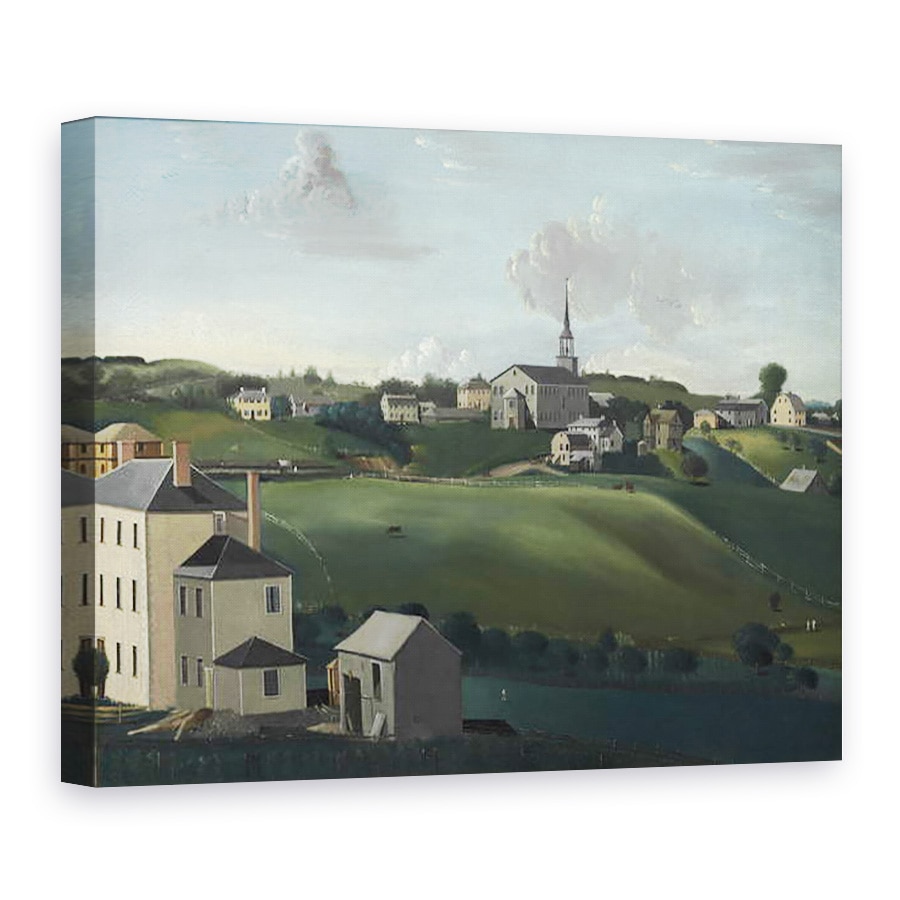 Tablou canvas - John Ritto Penniman - Meetinghouse Hill, Roxbury, Massachusetts, 75 x 100 cm