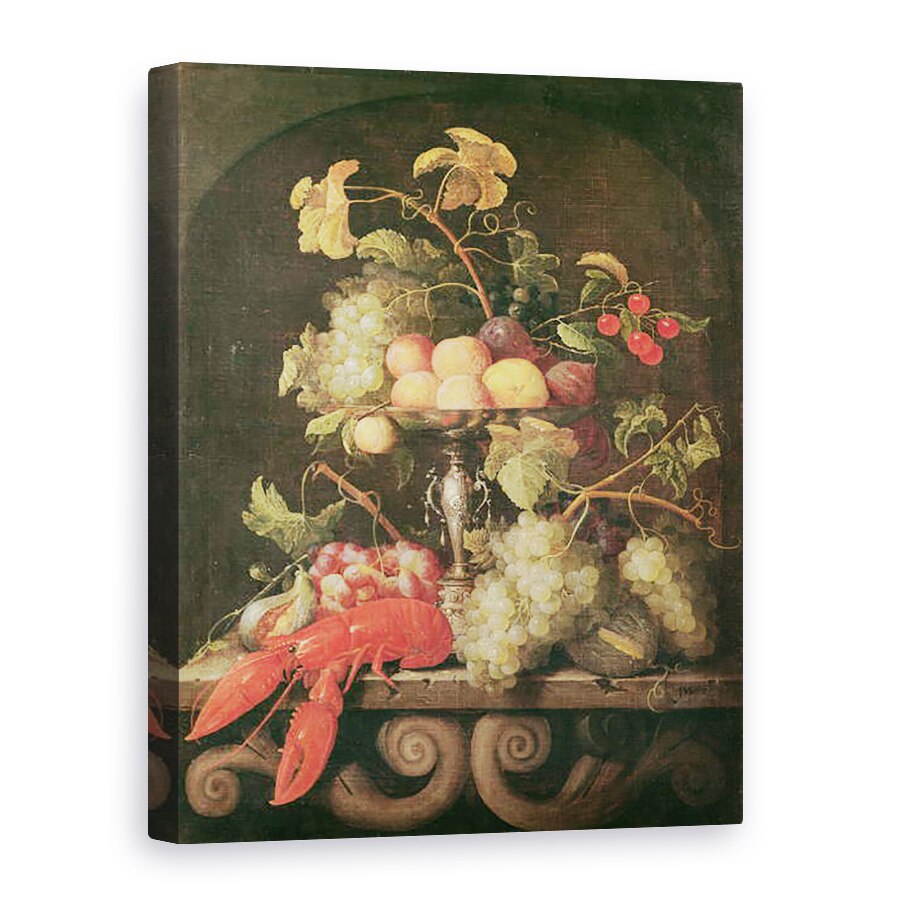 Tablou canvas - Joris van Son - Natura moarta cu un homar, 50 x 70 cm