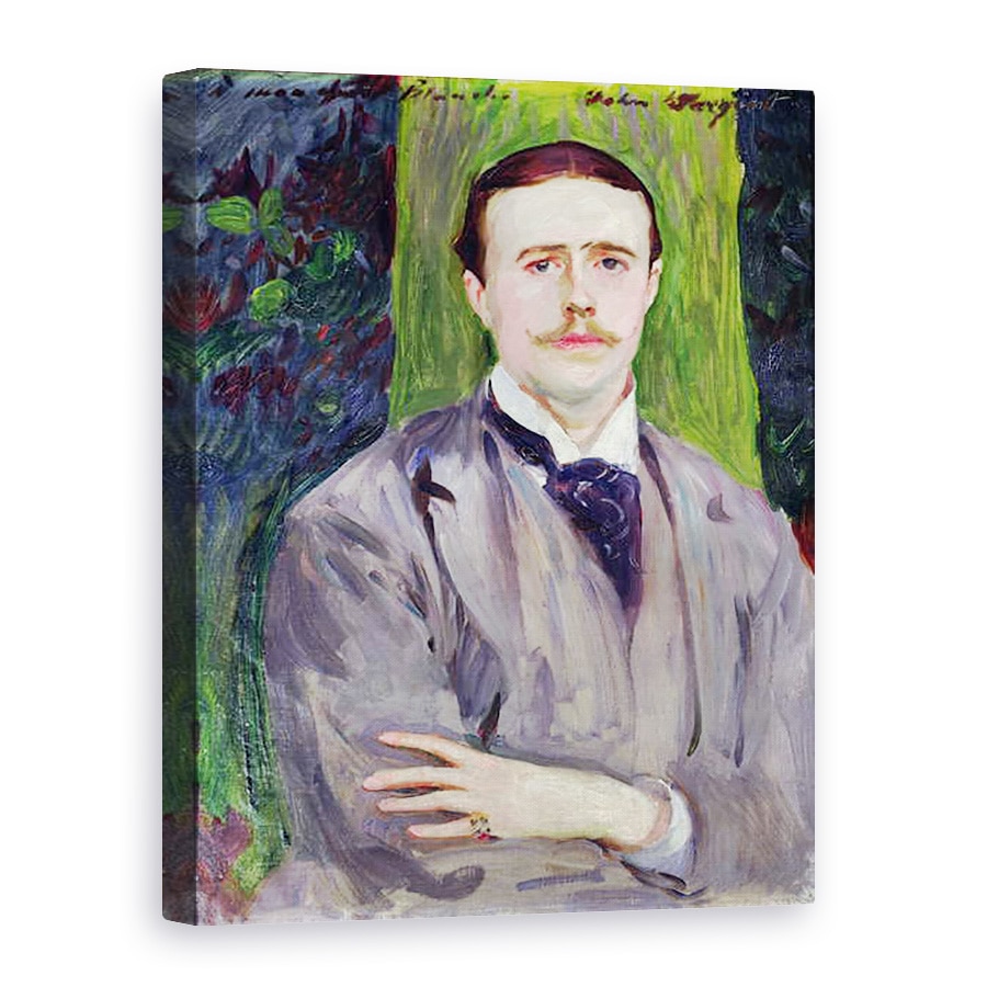 Tablou canvas - John Singer Sargent - Portretul lui Jacques-Emile Blanche 1861-1942, 60 x 80 cm