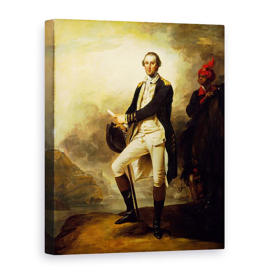 Tablou canvas - John Trumbull - George Washington, 75 x 100 cm