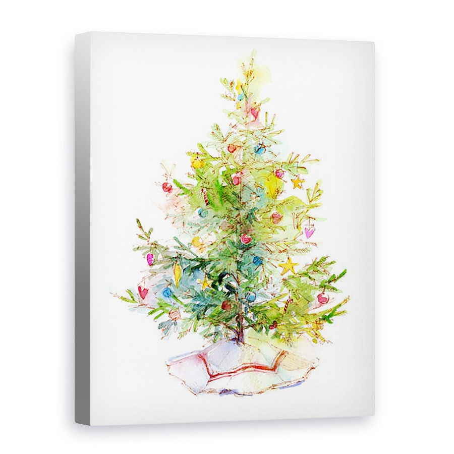 Tablou canvas - John Keeling - Pom de Craciun cu fusta, 2016, 50 x 70 cm