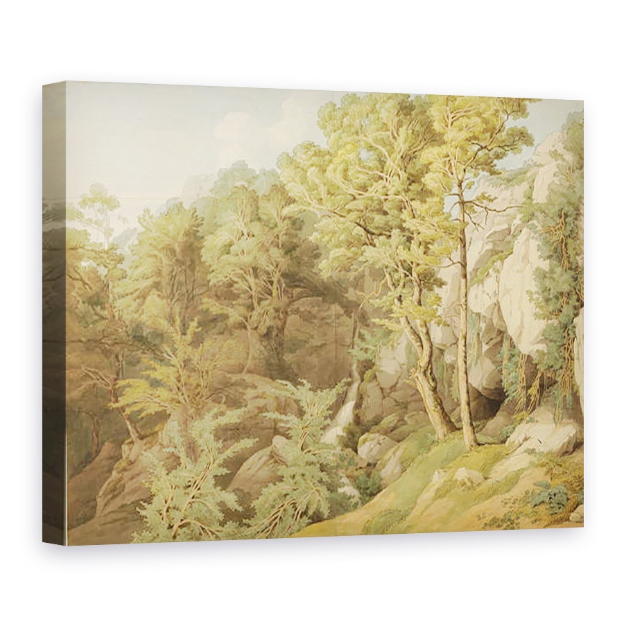 Tablou canvas - John White Abbott - Canonteign, Devon, 60 x 80 cm