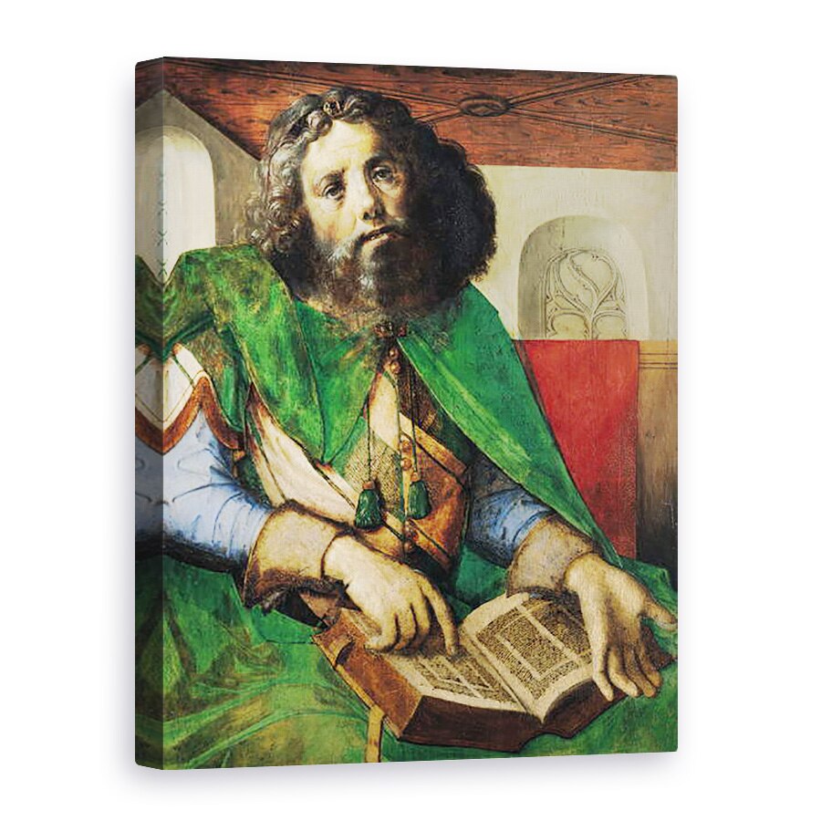 Tablou canvas - Joos van Gent - Portretul lui Platon 429-347 i.Hr. c.1475, 50 x 70 cm