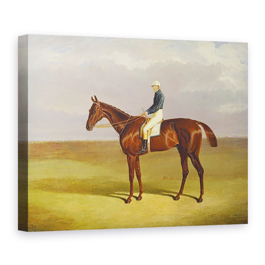 Tablou canvas - John Frederick Herring Snr - Margrave cu James Robinson Up, 50 x 70 cm