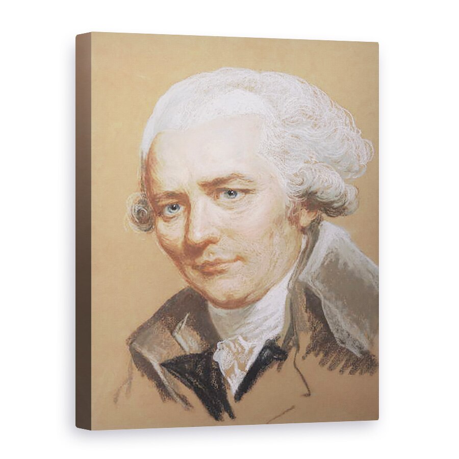 Tablou canvas - Joseph Ducreux - Portret De Pierre Choderlos De Laclos 1741-1803, 60 x 80 cm