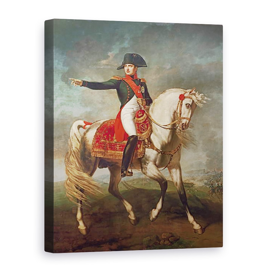 Tablou canvas - Joseph Chabord - Portret Ecvestru Al lui Napoleon I 1769-1821 1810, 75 x 100 cm