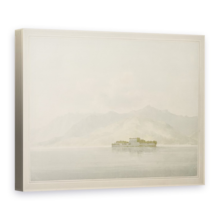 Tablou canvas - John Warwick Smith - Isola Madre, Lago Maggiore, 60 x 80 cm