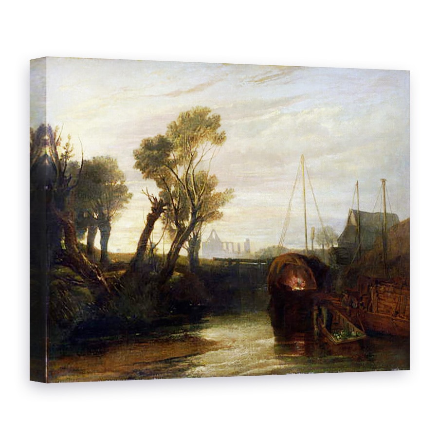 Tablou canvas - Joseph Mallord William Turner - Abbey Newark, 50 x 70 cm