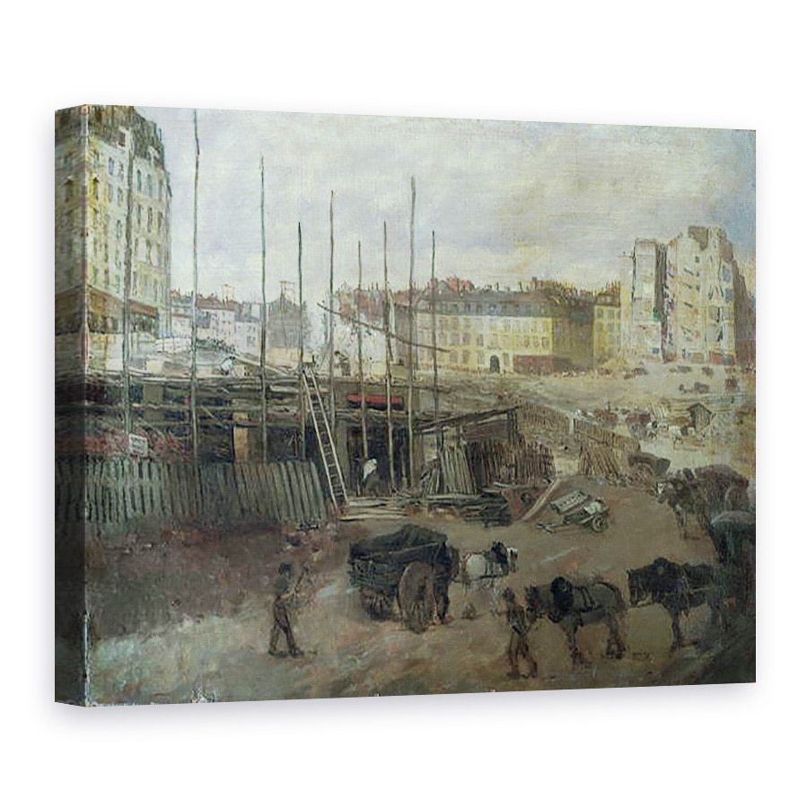 Tablou canvas - Joseph de Nittis - LAvenue de LOpera, 75 x 100 cm