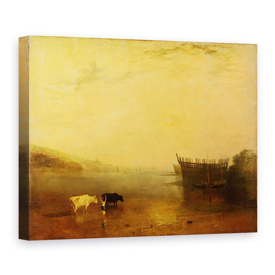 Tablou canvas - Joseph Mallord William Turner - Portul Teignmouth, 75 x 100 cm