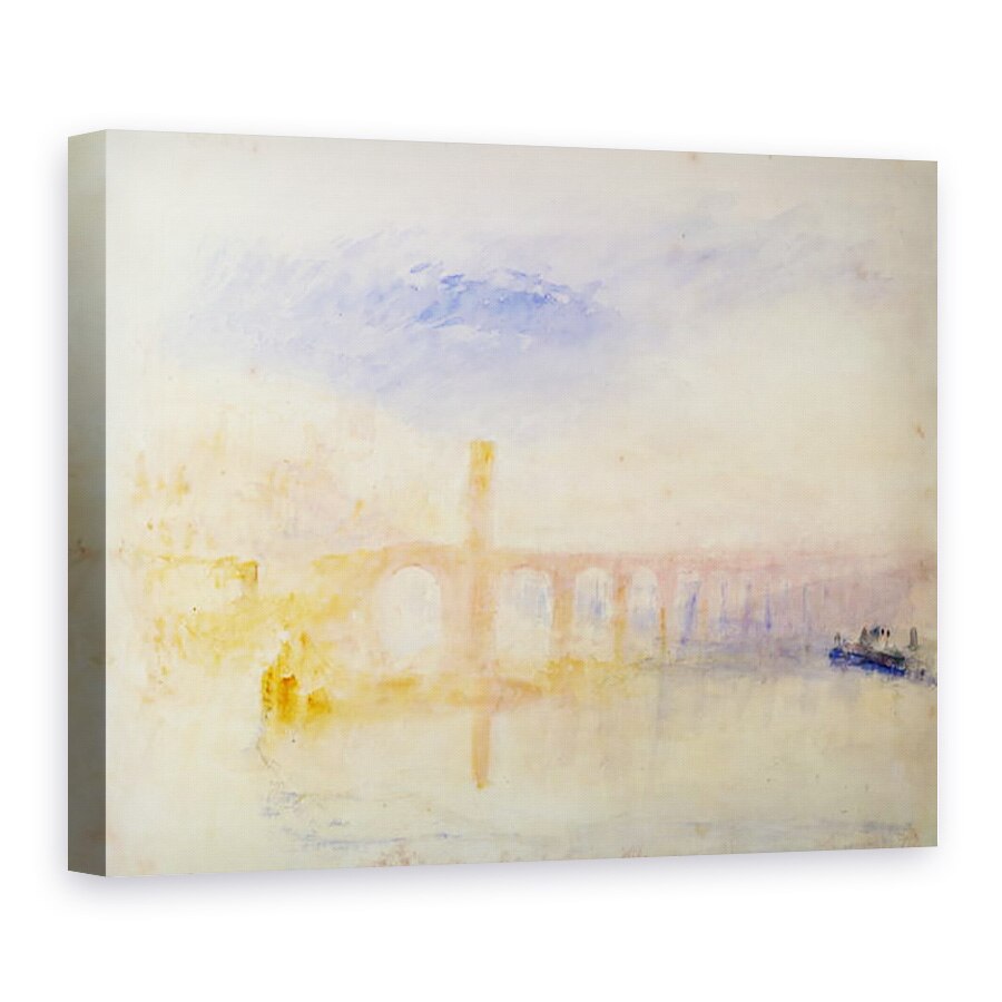 Tablou canvas - Joseph Mallord William Turner - Podul Moselle, Coblenz, 75 x 100 cm