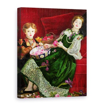 Tablou canvas - John Everett Millais - Pot Pourri, 50 x 70 cm Tablou canvas - John Everett Millais - Pot Pourri, 50 x 70 cm