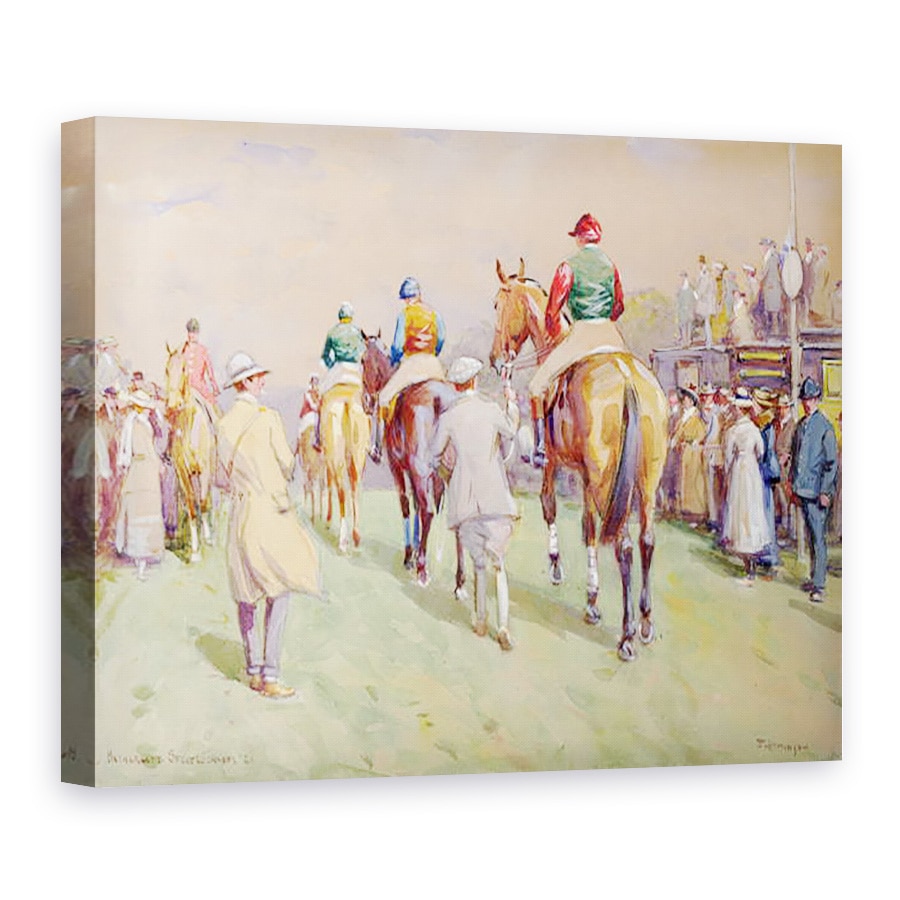 Tablou canvas - John Atkinson - Steeplechases Hethersett, 50 x 70 cm