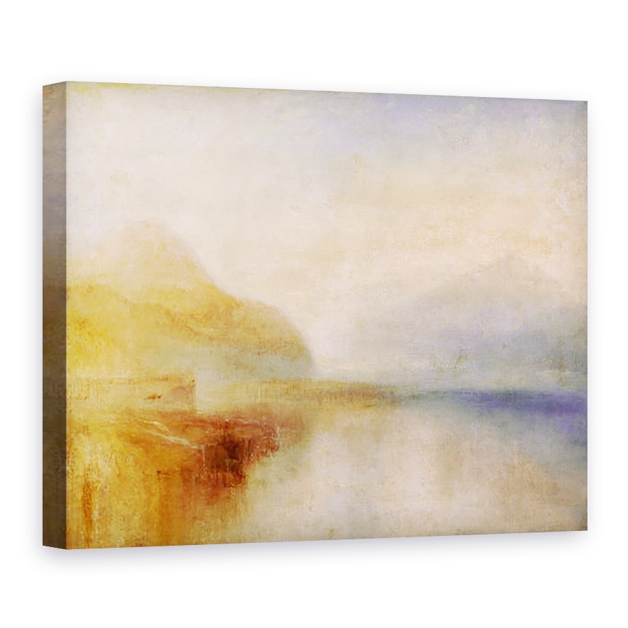 Tablou canvas - Joseph Mallord William Turner - Debarcaderul Inverary, Loch Fyne, Dimineata, 60 x 80 cm