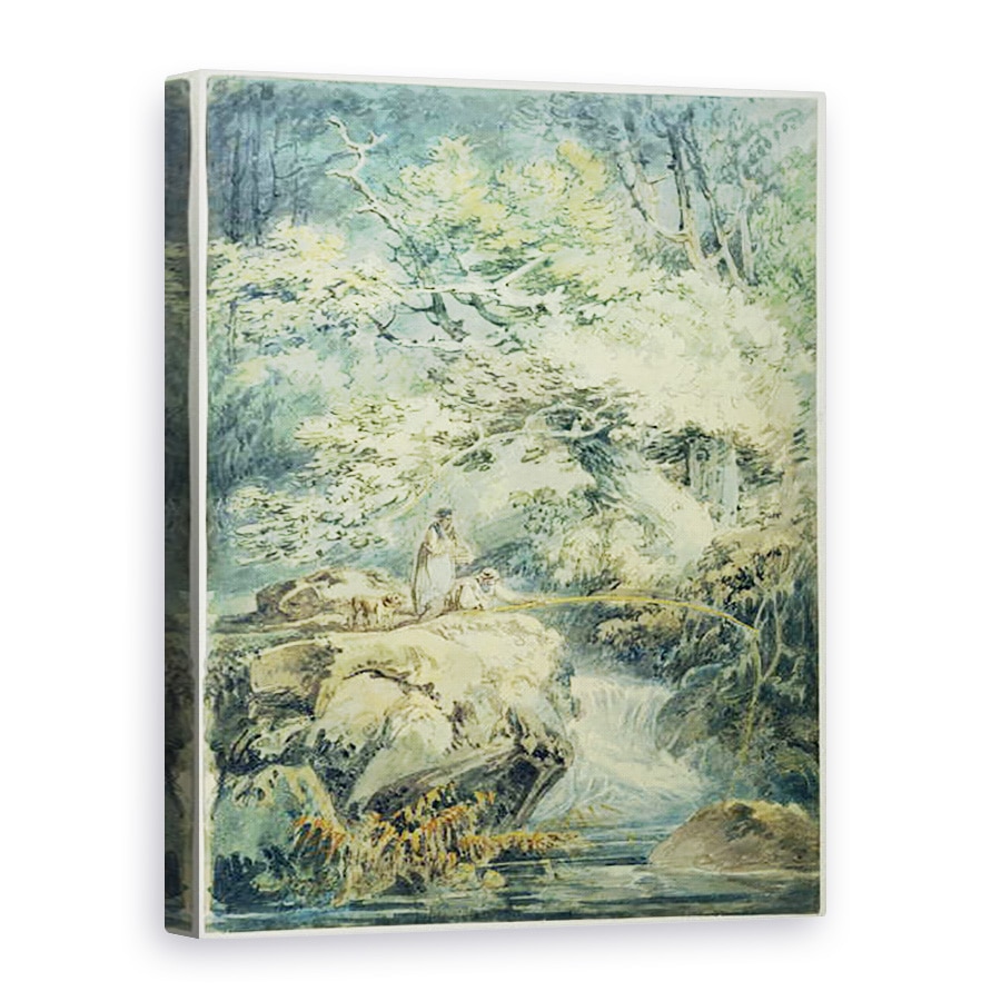 Tablou canvas - Joseph Mallord William Turner - Pescarul, 50 x 70 cm