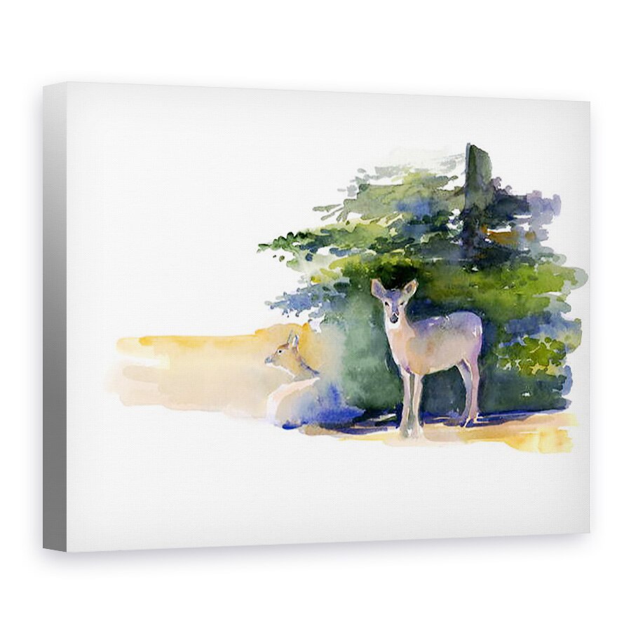 Tablou canvas - John Keeling - Doua caprioare, 2014, 60 x 80 cm