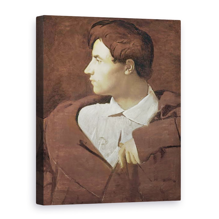 Tablou canvas - Jean Auguste Dominique Ingres - Portretul lui Jean-Baptiste Desdeban 1781-1833 c.1810, 60 x 80 cm