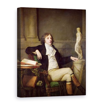 Tablou canvas - Jean Baptiste Greuze - Portret presupus a fi Auguste Louis de Talleyrand 1770-1832 c.1792, 50 x 70 cm Tablou canvas - Jean Baptiste Greuze - Portret presupus a fi Auguste Louis de Talleyrand 1770-1832 c.1792, 50 x 70 cm