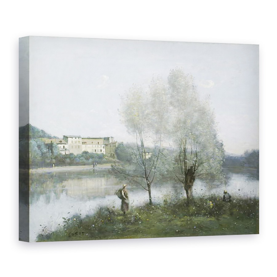 Tablou canvas - Jean Baptiste Camille Corot - Ville DAvray, 50 x 70 cm