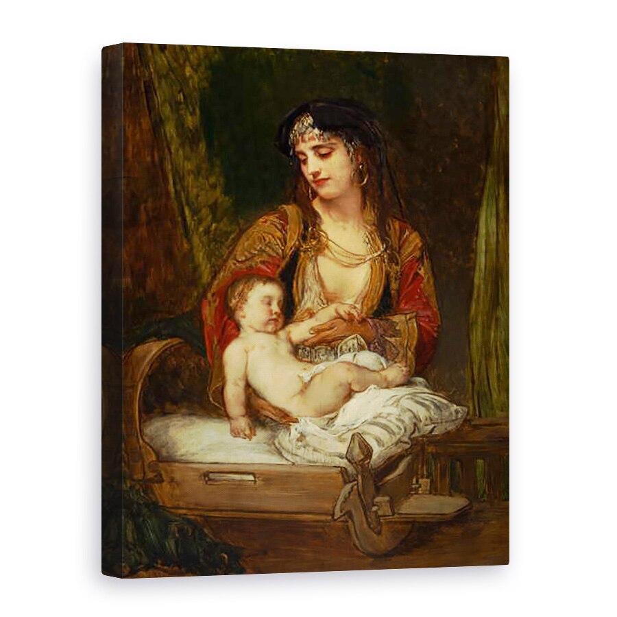 Tablou canvas - Jaroslav Cermak - Montenegrin Madonna, 50 x 70 cm