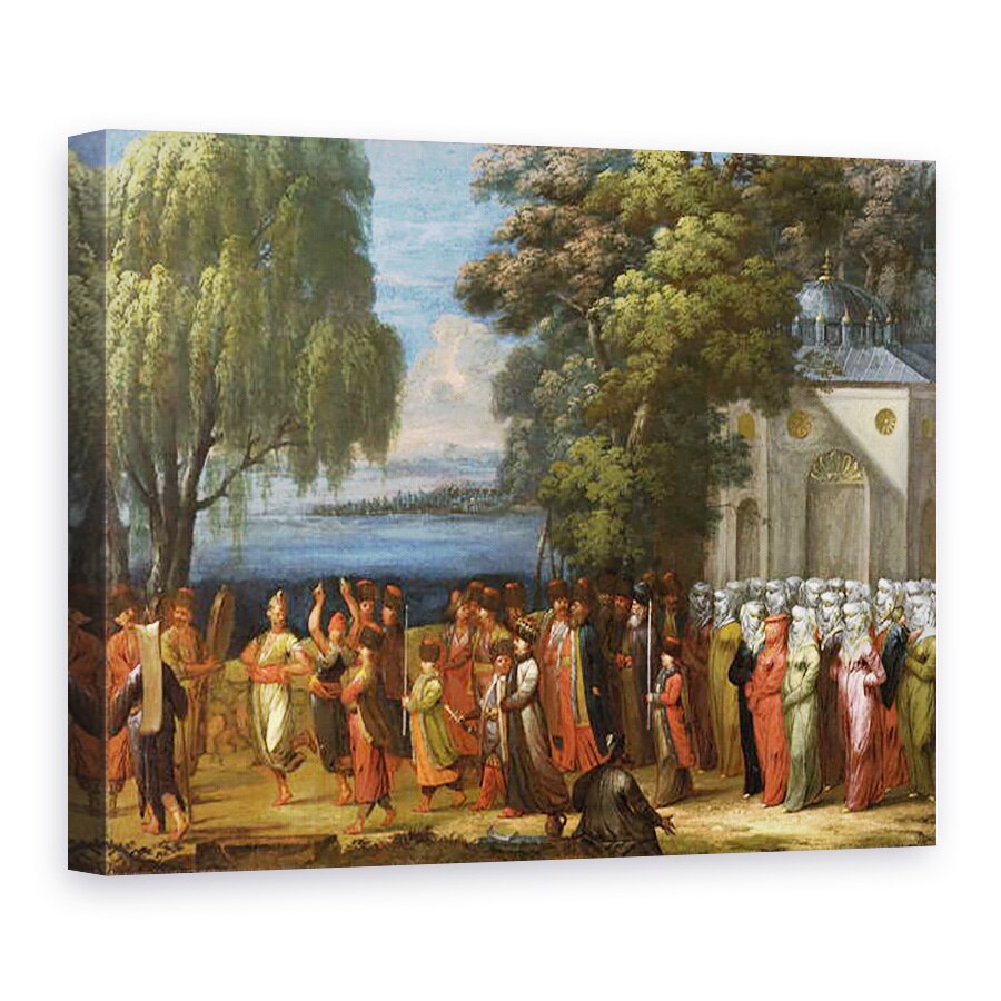 Tablou canvas - Jean Baptiste Vanmour - Nunta Armemian, 50 x 70 cm