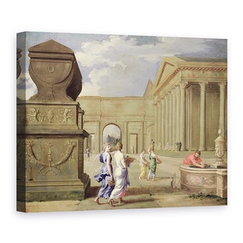 Tablou canvas - Jean Lemaire - Peisaj clasic, 75 x 100 cm Tablou canvas - Jean Lemaire - Peisaj clasic, 75 x 100 cm