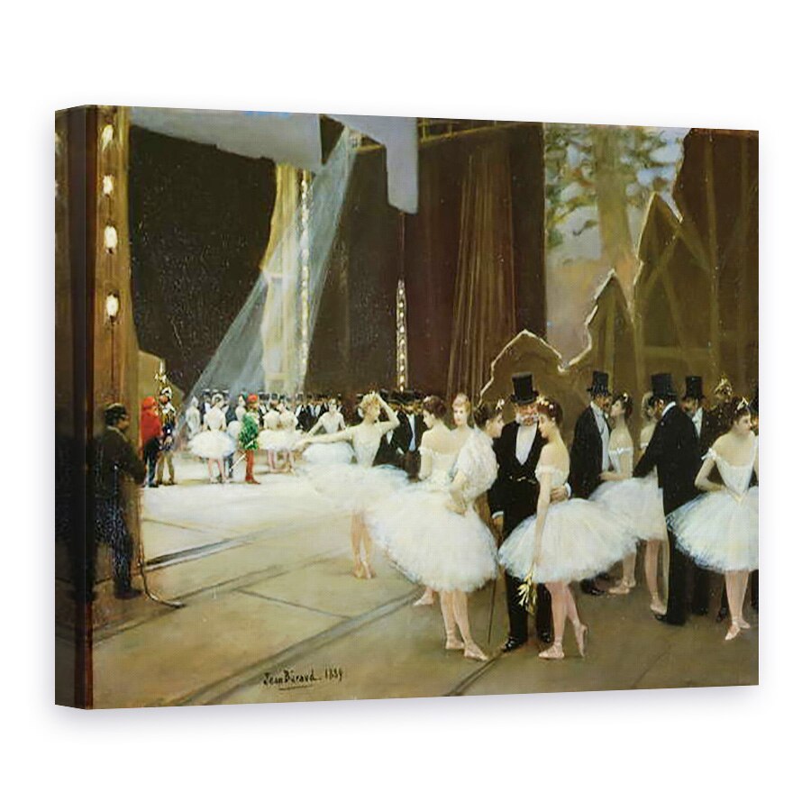 Tablou canvas - Jean Beraud - in aripi la Opera, 75 x 100 cm