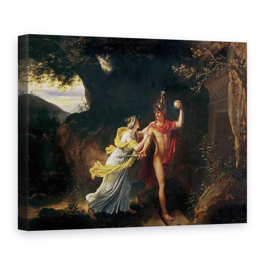 Tablou canvas - Jean-Baptiste Regnault - Ariadna si Tezeu, 50 x 70 cm