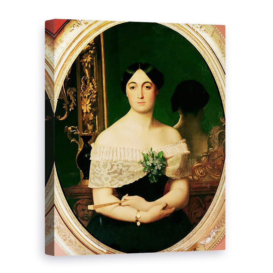 Tablou canvas - Jean Leon Gerome - Portret De Marianne Elisa Birch, 60 x 80 cm