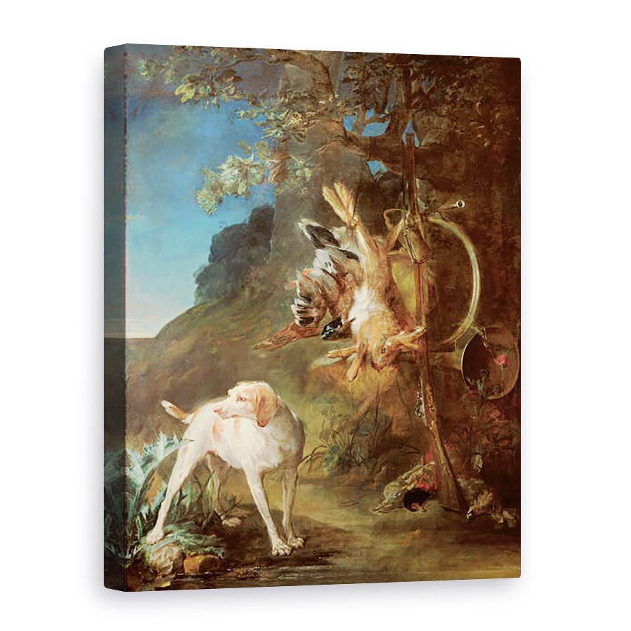 Tablou canvas - Jean-Baptiste Simeon Chardin - Caine si Joc, 60 x 80 cm