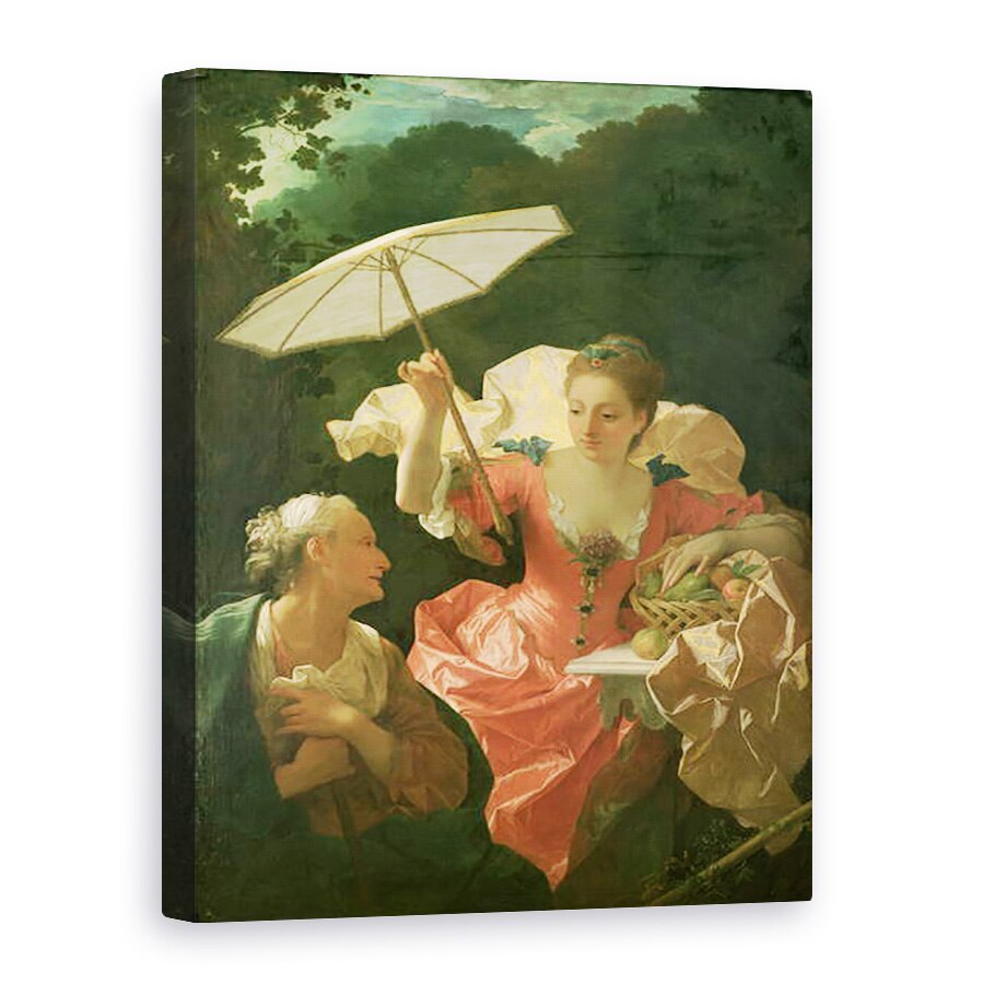 Tablou canvas - Jean Ranc - Vertumnus si Pomona, 50 x 70 cm