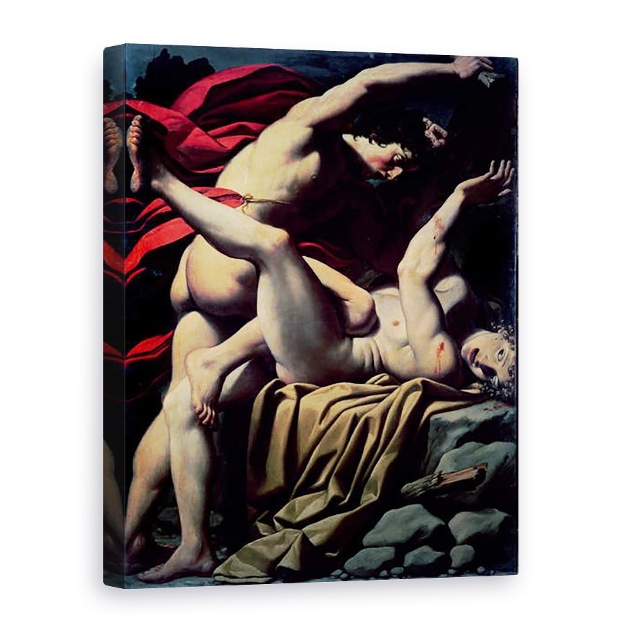 Tablou canvas - Lionello Spada - Moartea lui Abel, 75 x 100 cm