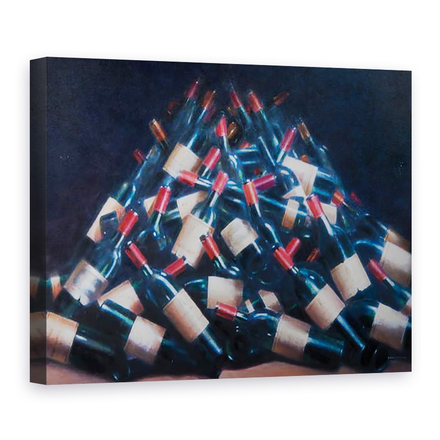 Tablou canvas - Lincoln Seligman - Vin degustat, 60 x 80 cm