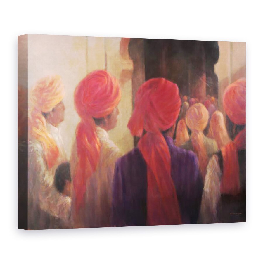 Tablou canvas - Lincoln Seligman - Trepte templu, 60 x 80 cm