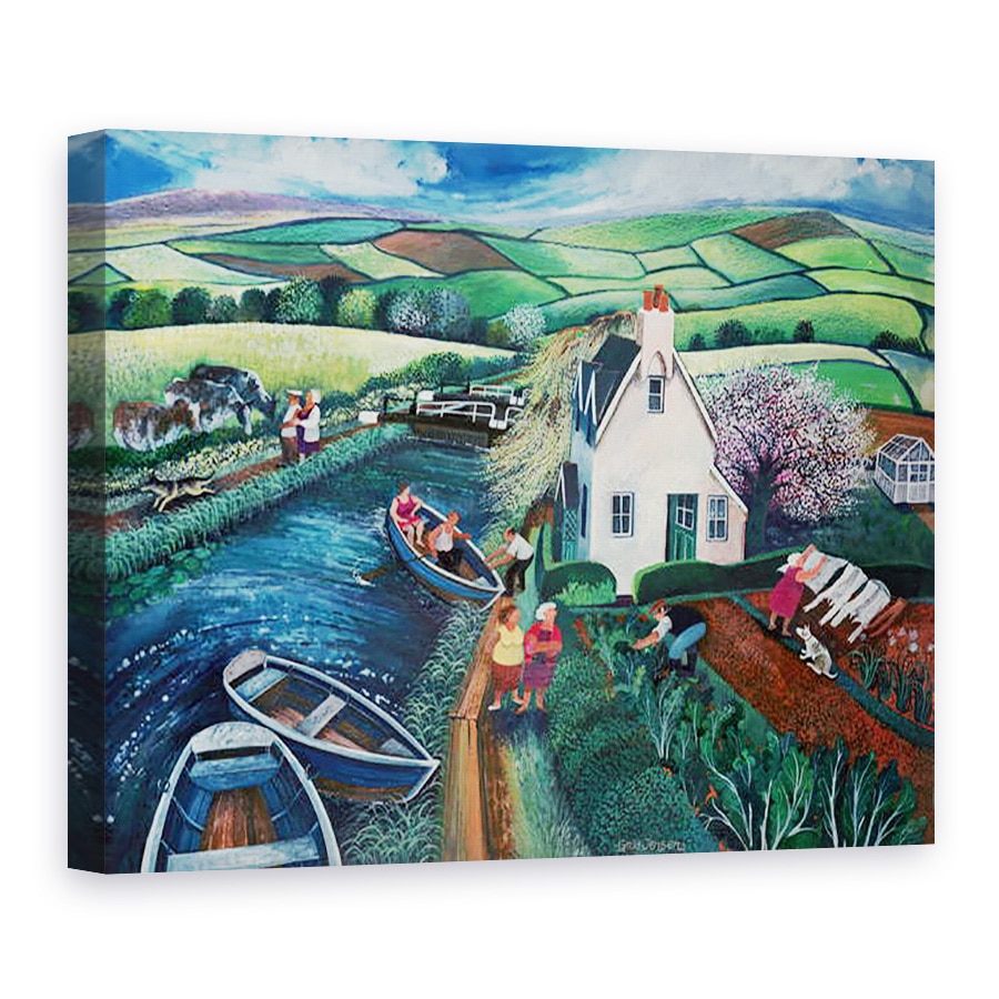 Tablou canvas - Lisa Graa Jensen - incuietoare St Catherines, 75 x 100 cm