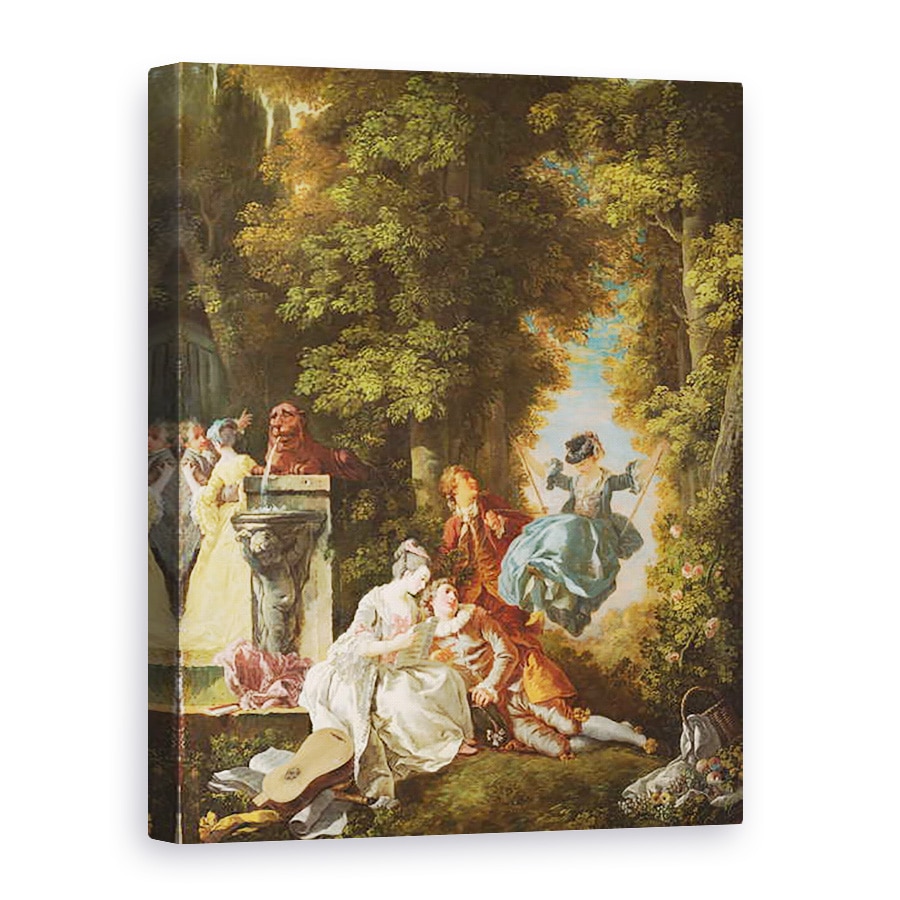 Tablou canvas - Louis Rolland Trinquesse - Leagan, 60 x 80 cm