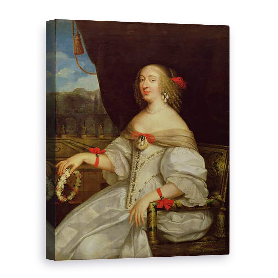 Tablou canvas - Louis Ferdinand Elle - Portret De Anne-Marie-Louise dOrleans 1627-93 Ducesa de Montpensier, 60 x 80 cm