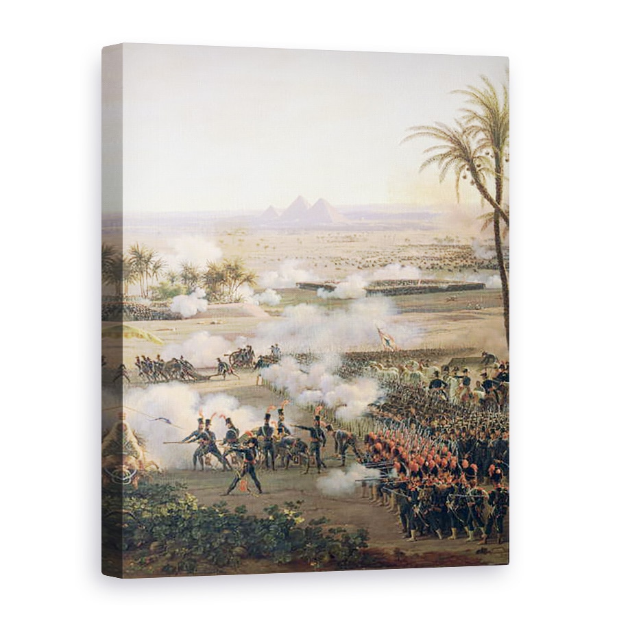 Tablou canvas - Louis Lejeune - Batalia Piramidelor, 21 iulie 1798, 60 x 80 cm