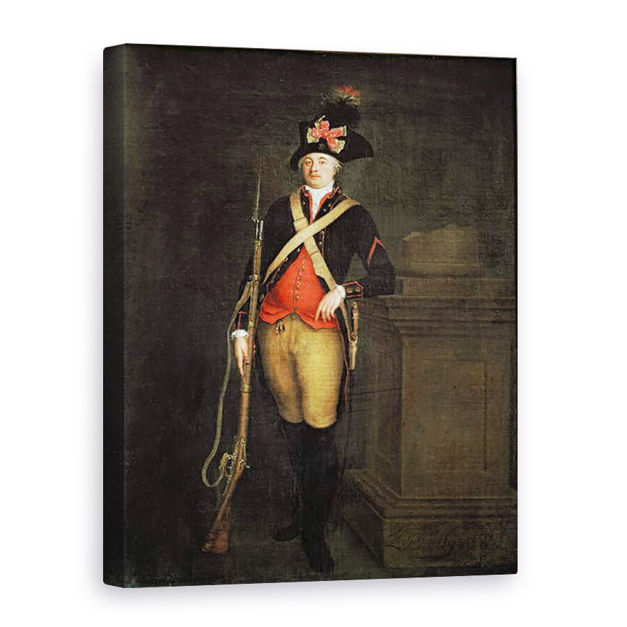 Tablou canvas - Louis Leopold Boilly - Portret De Louis-Philippe-Joseph dOrleans 1747-93, 60 x 80 cm