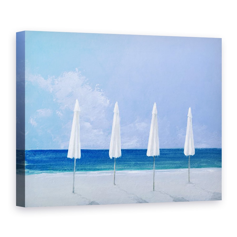 Tablou canvas - Lincoln Seligman - Umbrele de plaja, 75 x 100 cm