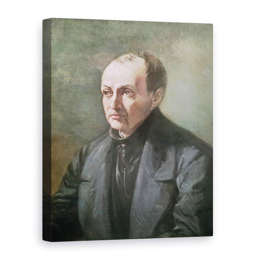 Tablou canvas - Louis Jules Etex - Auguste Comte 1798-1857, 60 x 80 cm