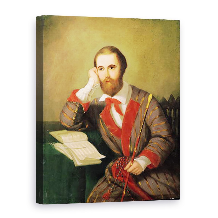 Tablou canvas - Louis Leopold Boilly - Portretul unui barbat, 60 x 80 cm