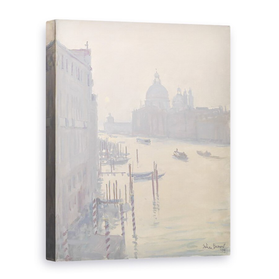 Tablou canvas - Julian Barrow - Rasarit de soare de la Podul Accademia, 50 x 70 cm